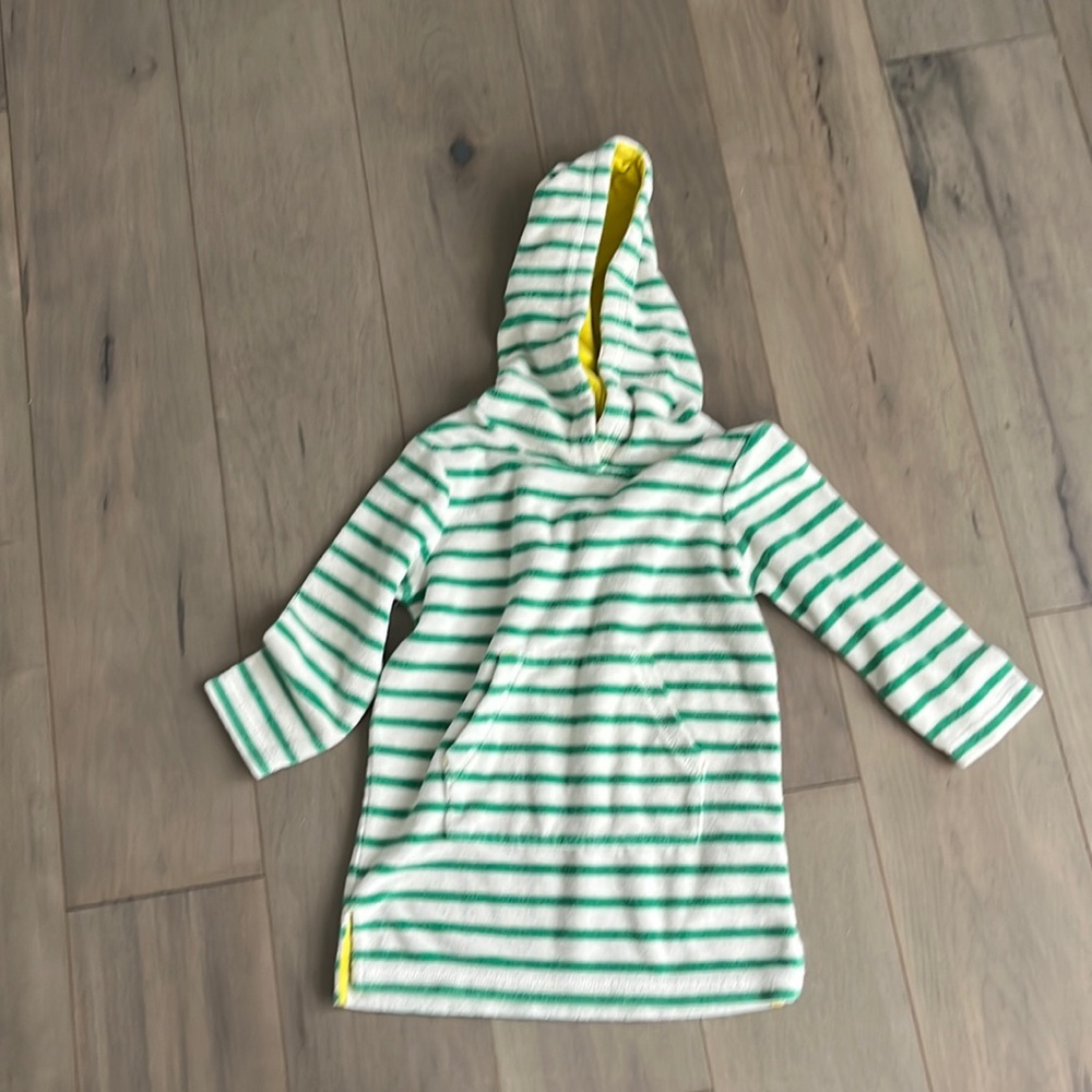 Mini Boden girls 2-3years toweling throw over